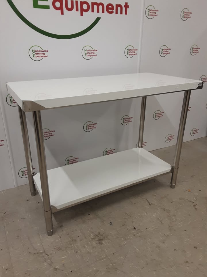 Hamoki Stainless Steel Centre (No Upstand) 120cm Table (NCE4883)