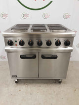 Lincat Opus Six Burner & Oven Electric Stove -  3 phase (NCE5011)