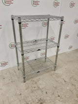 Wire Shelving Unit, Three Tier, 60x35cm (NCE4890)