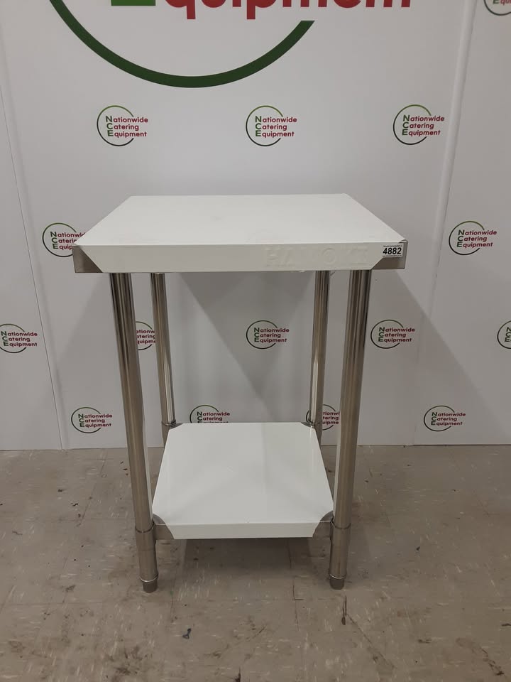 Hamoki Stainless Steel Centre (No Upstand) 60cm Table (NCE4882)