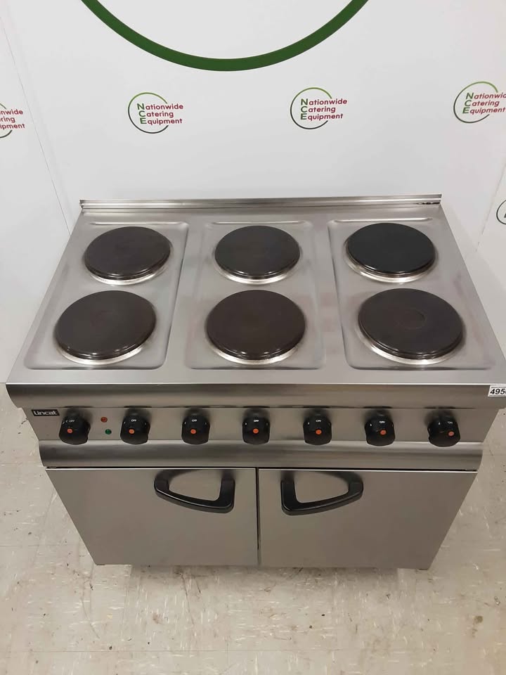 Lincat Six Burner Electric Stove and Oven (NCE4950)