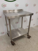 Stainless Steel Table On Wheels 70x50cm (NCE5054)