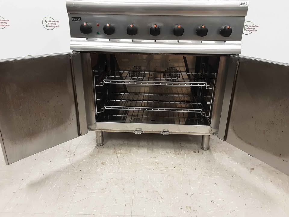 Lincat Six Burner Electric Stove and Oven (NCE4950)