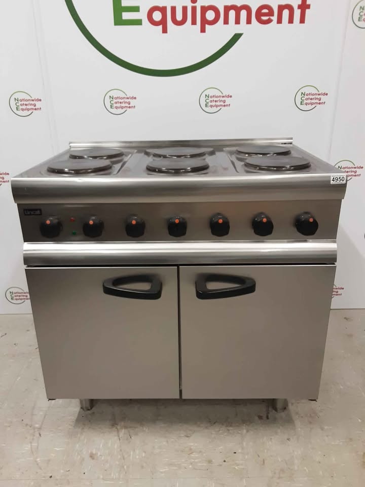 Lincat Six Burner Electric Stove and Oven (NCE4950)