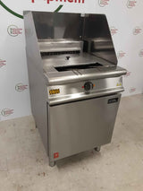 Falcon 60cm Electric (3phase) Single Tank / Double Basket Fryer With Splashback, Model-E3860 (NCE5089)