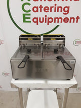 Buffalo Tabletop Twin Tank Electric Fryer 2 x 13amp (NCE5080)