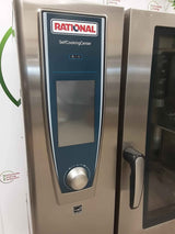 Rational 10 Grid Electric SCC White Efficiency Combi Oven On Stand (NCE5278)