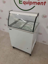 Tefcold IC200SC Canopy Ice-Cream Scooping Freezer- 4 Napoli Capacity (NCE5270)