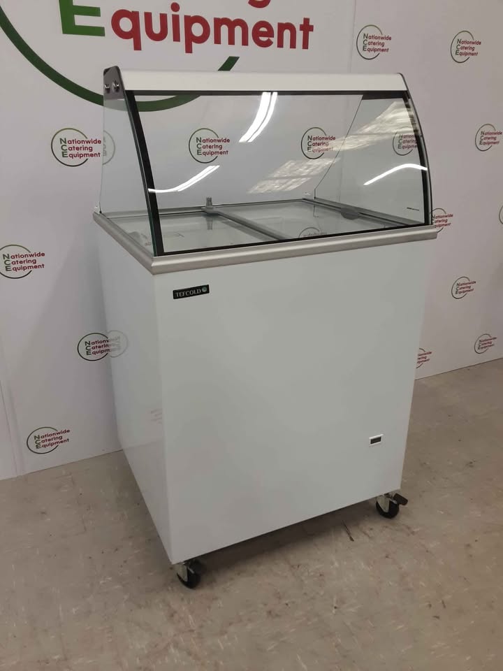 Tefcold IC200SC Canopy Ice-Cream Scooping Freezer- 4 Napoli Capacity (NCE5270)
