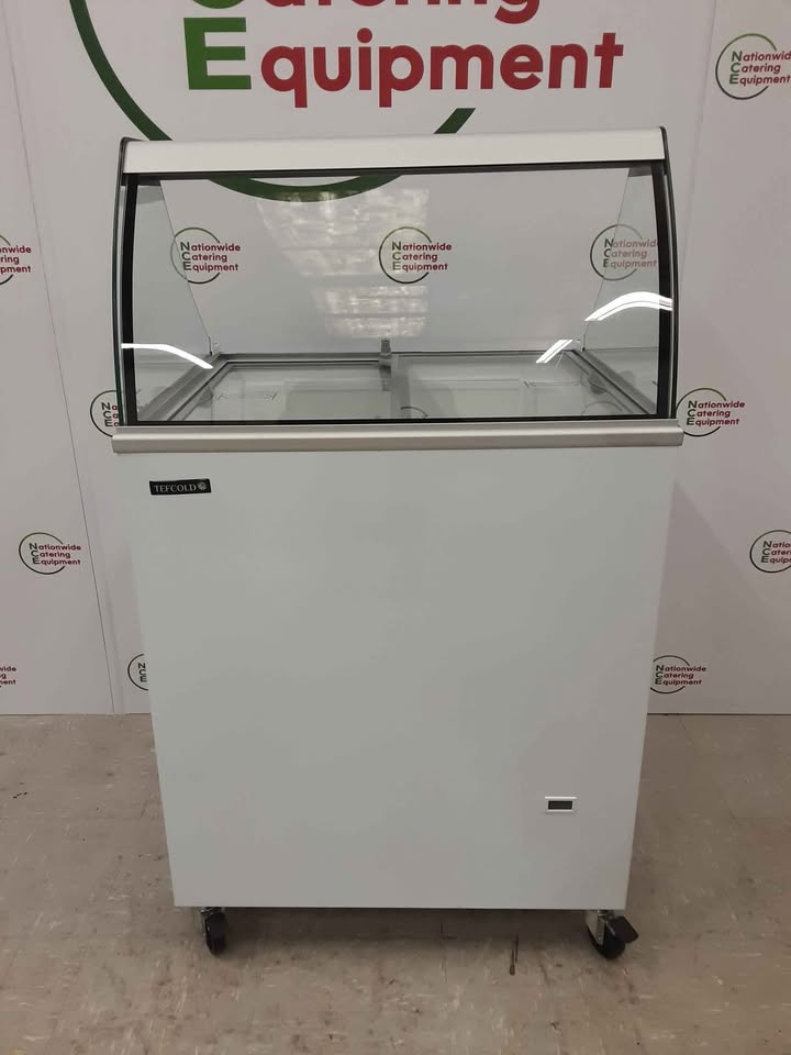 Tefcold IC200SC Canopy Ice-Cream Scooping Freezer- 4 Napoli Capacity (NCE5270)