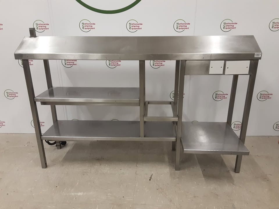 Stainless Steel Three Tier Heated Gantry, 160cm, 13amp (NCE5507)