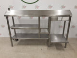 Stainless Steel Three Tier Heated Gantry, 160cm, 13amp (NCE5507)