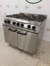 Falcon Six Burner Stove & Oven, Natural Gas, Model-G2102  (NCE5592)