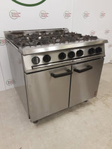 Falcon Six Burner Stove & Oven, Natural Gas, Model-G2102  (NCE5592)