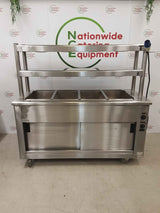 Victor Mobile Hotcupboard With Wet Bain Marie And Two Tier Heated Gantry (NCE5617)