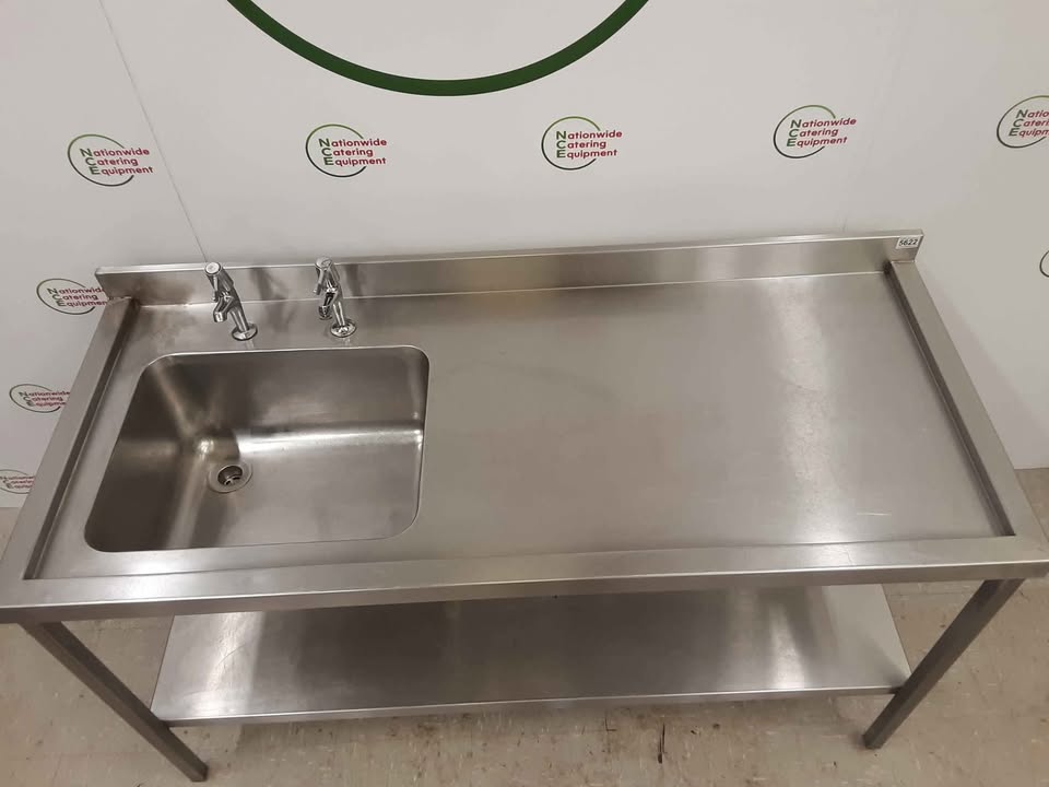 Stainless Steel Single Sink 150x65cm (NCE5622)