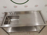 Stainless Steel Single Sink 150x65cm (NCE5622)