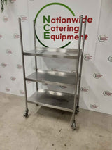 Stainless Steel Three Tier Shelving Unit 90x45cm (NCE5646)