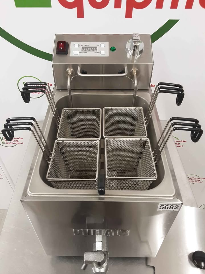 Buffalo Pasta Boiler, 8L Tank, Four Basket, Model- DB191 (NCE5682)