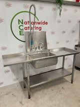 Stainless Steel Dishwasher Entry Sink 181x73cm (NCE5686)
