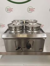 Falcon Prolite Tabletop Four Round Pot Wet Bain Marie (NCE5728)