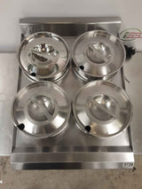 Falcon Prolite Tabletop Four Round Pot Wet Bain Marie (NCE5728)