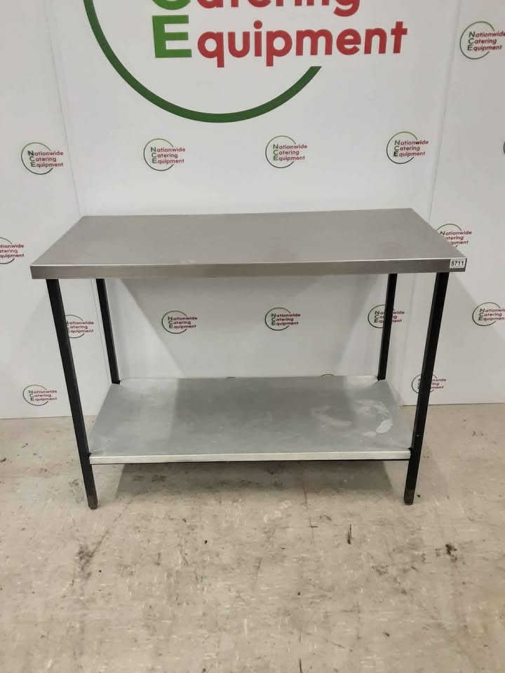 Clearance Stainless Steel Table 115x54cm (NCE5711)