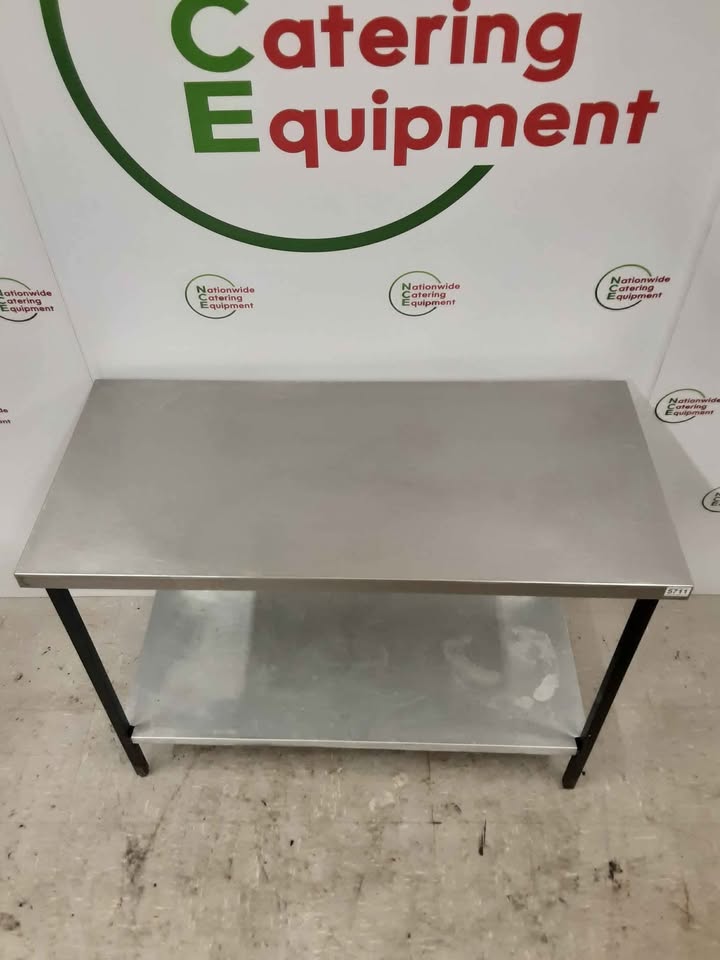 Clearance Stainless Steel Table 115x54cm (NCE5711)