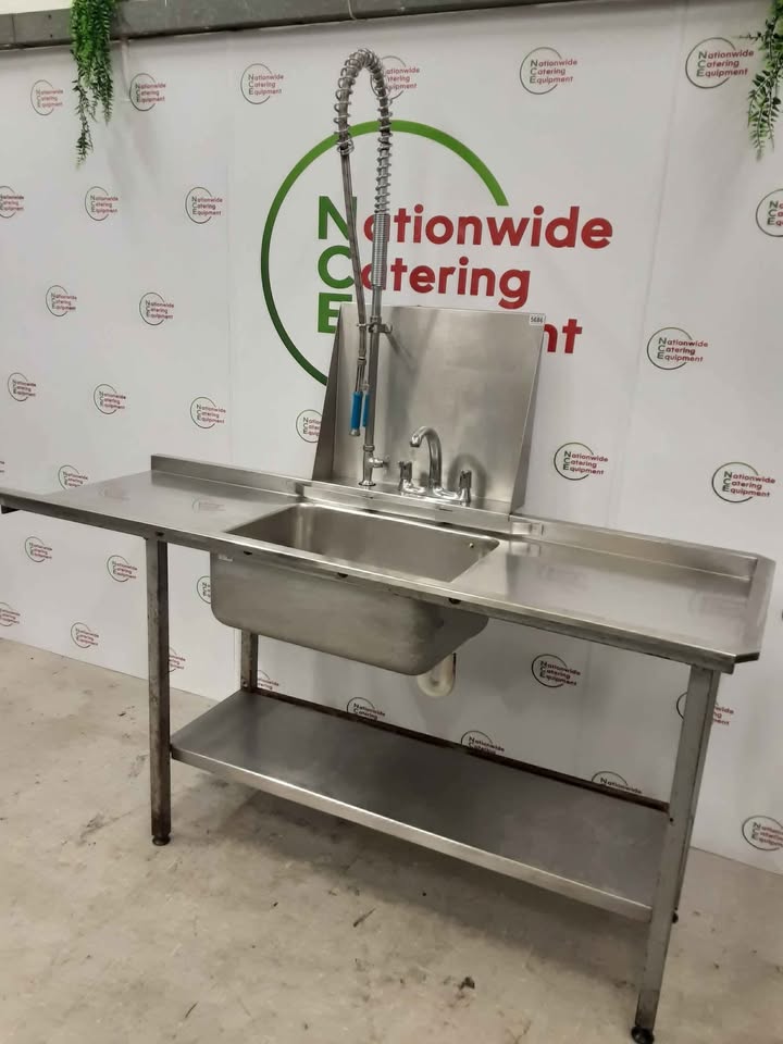 Stainless Steel Dishwasher Entry Sink 181x73cm (NCE5686)