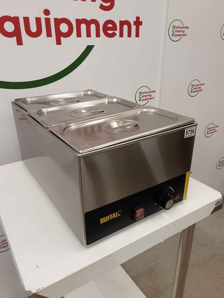 Buffalo Tabletop Wet Bain Marie, Model-S007 (NCE5756)