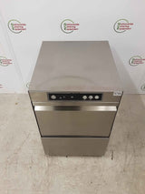 Asber Techline Undercounter Glasswasher, With Drain Pump, Chemical Pumps & Softener- Model- GT400-b-DD-SOFT(NCE5755)