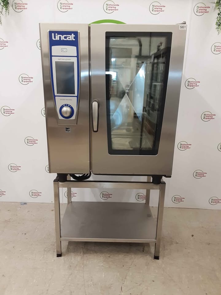 Lincat Badged SCC Rational 10 Grid Electric Combi Oven On Stand (NCE5801)