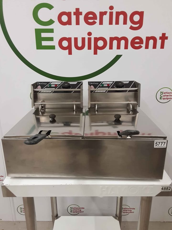 Zokop Twin Tabletop Fryer, Model- EH82 (NCE5777)