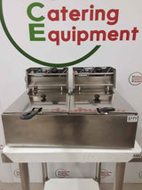 Zokop Twin Tabletop Fryer, Model- EH82 (NCE5777)