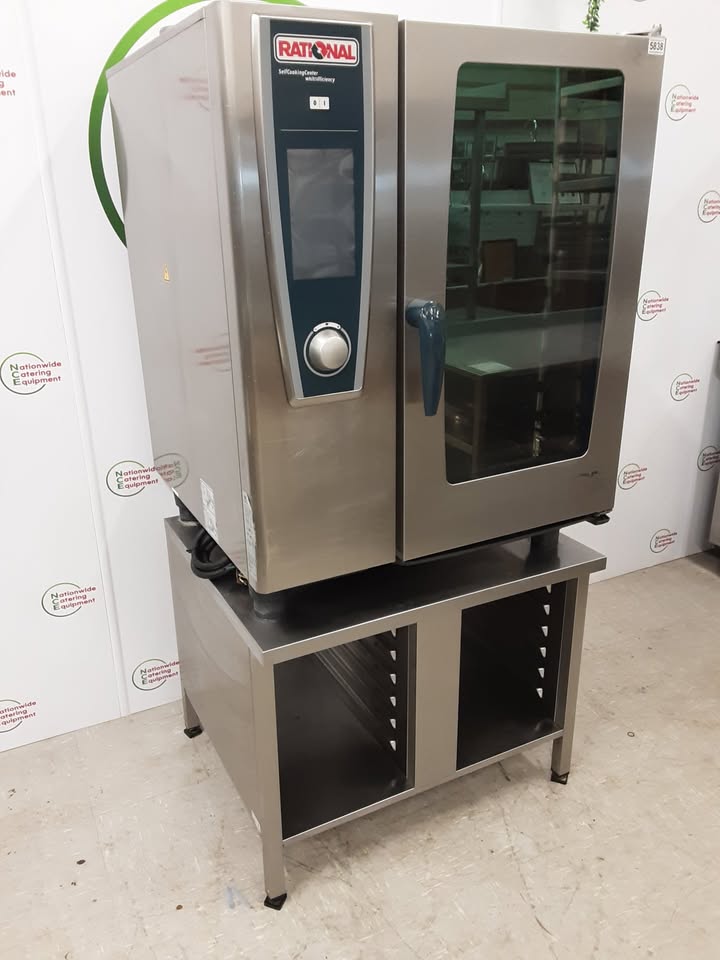 Rational SCC Ten Grid Electric Combi Oven On Stand, Model- SCCWE101 (NCE5838)