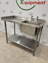 Stainless Steel Single Sink 120x60cm (NCE5821)
