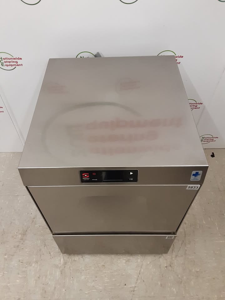 Sammic Undercounter 2021 Dishwasher With Drain & Chemical Pumps & Internal Softener. Model-UX50BD(NCE5833)