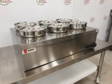 Parry Six Round Pot Tabletop Dry Bain Marie, Model-1945 (NCE5848)