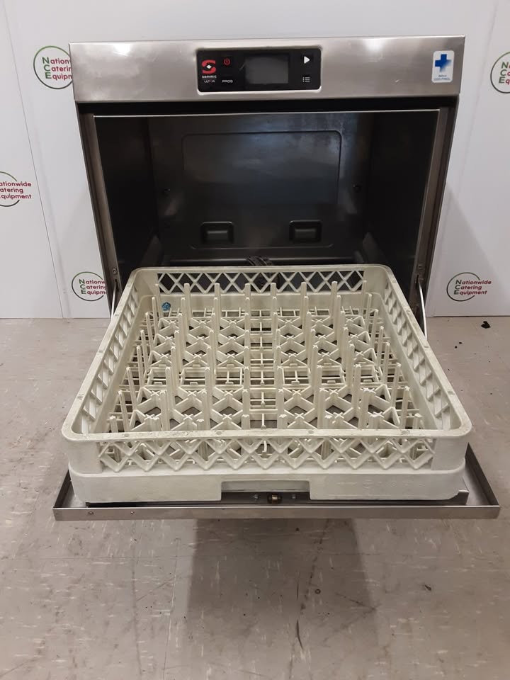 Sammic Undercounter 2021 Dishwasher With Drain & Chemical Pumps & Internal Softener. Model-UX50BD(NCE5833)