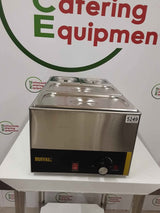 Buffalo Tabletop Wet Bain Marie, Four Pot, Model- S007-03 (NCE5249)