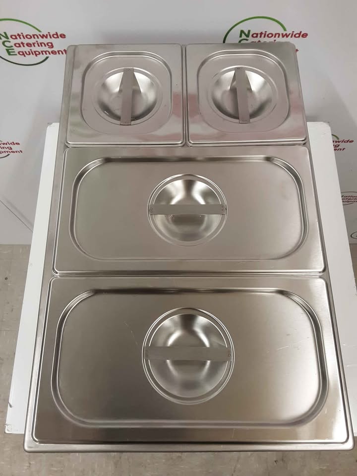 Buffalo Tabletop Wet Bain Marie, Four Pot, Model- S007-03 (NCE5249)