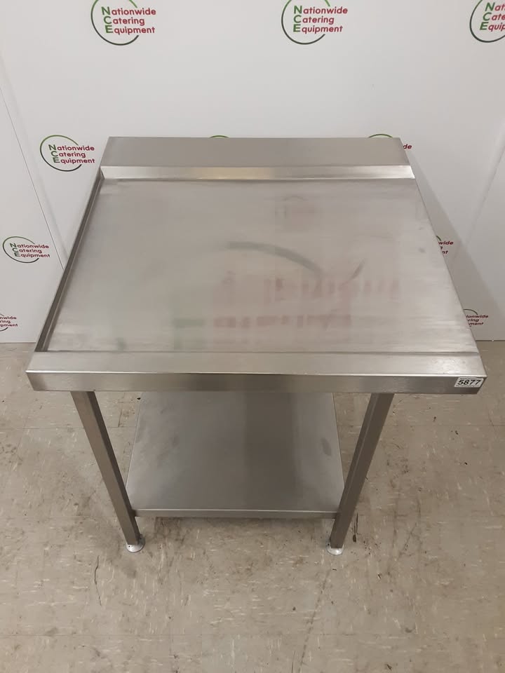 Stainless Steel Dishwasher Exit Table 70x72cm (NCE5877)