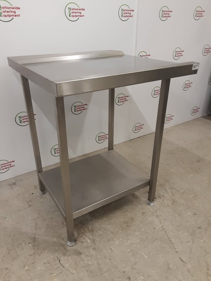 Stainless Steel Dishwasher Exit Table 70x72cm (NCE5877)