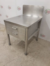 Stainless Steel Equipment Stand With Drawers 54x61cm  (NCE5878)