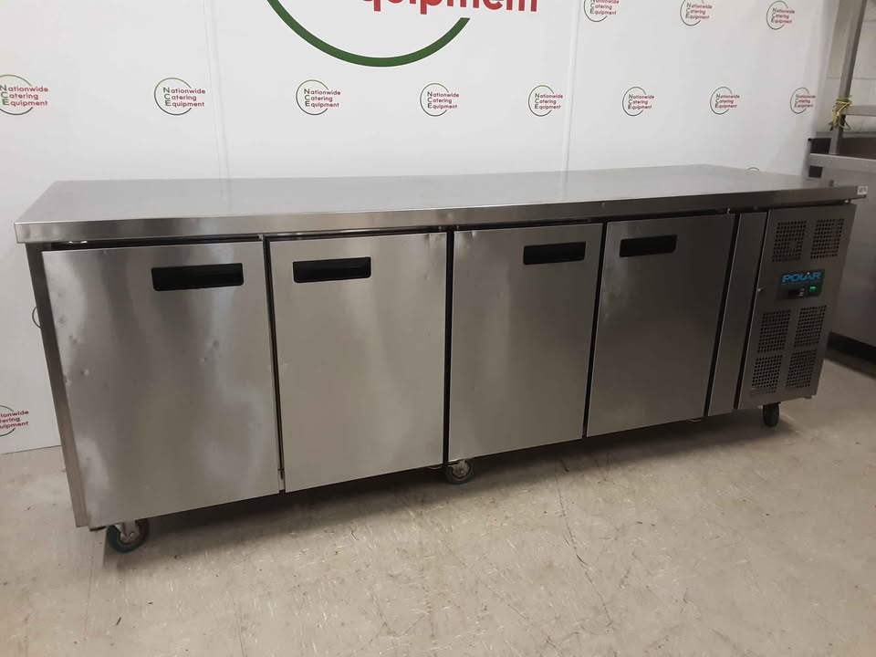 Polar Four Door Flat Counter Fridge, Model- G (NCE5876)