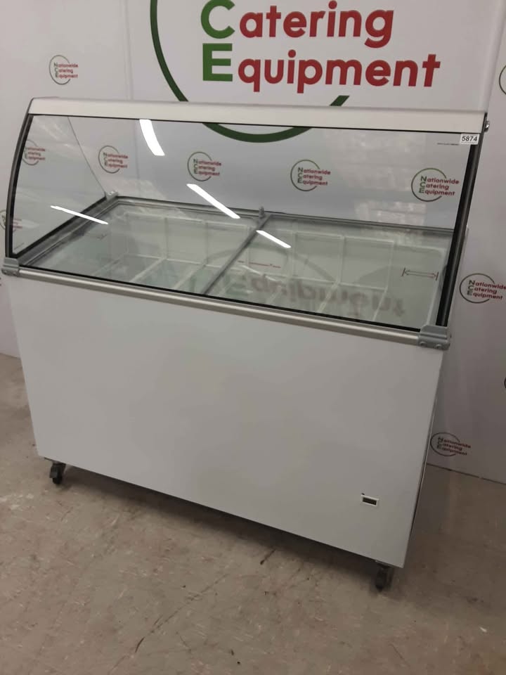 Interlevin Scooping Ice Cream Display Freezer, 132cm, Model-(NCE5874)