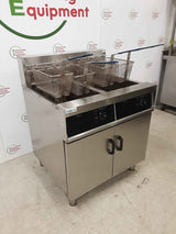 Adexa Electric 3 Phase Twin Tank/Four Basket Fryer, Model- EF18C2 (NCE5767)