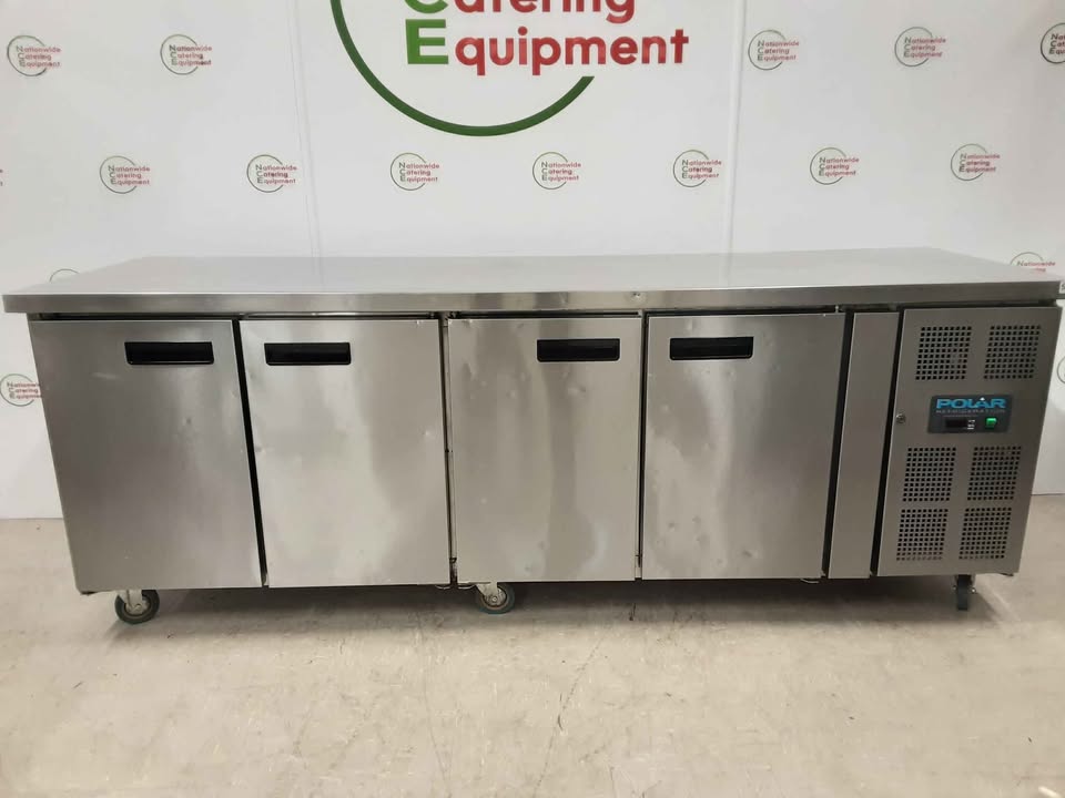 Polar Four Door Flat Counter Fridge, Model- G (NCE5876)