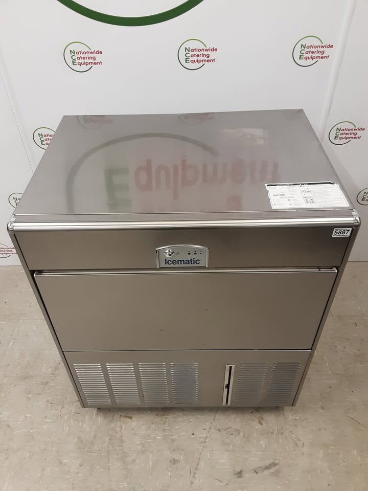 Icematic Ice Machine, 90kg Per 24hrs, Model-E90 (NCE5887)