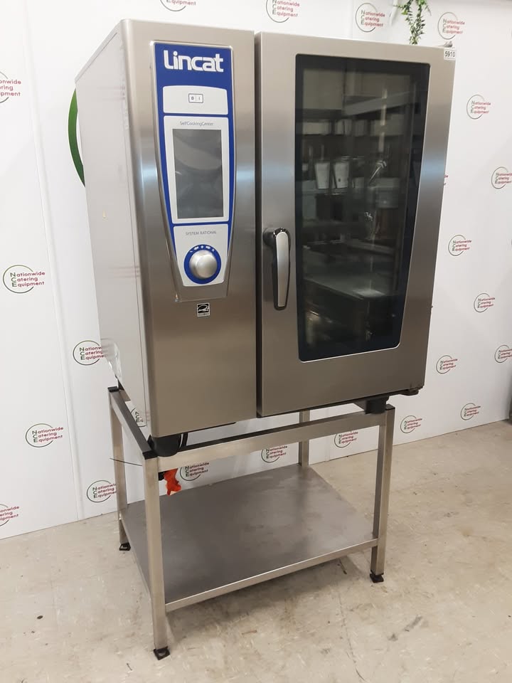 Lincat Branded Rational SCC Electric 10 Grid Combi Oven On Stand (NCE5910)